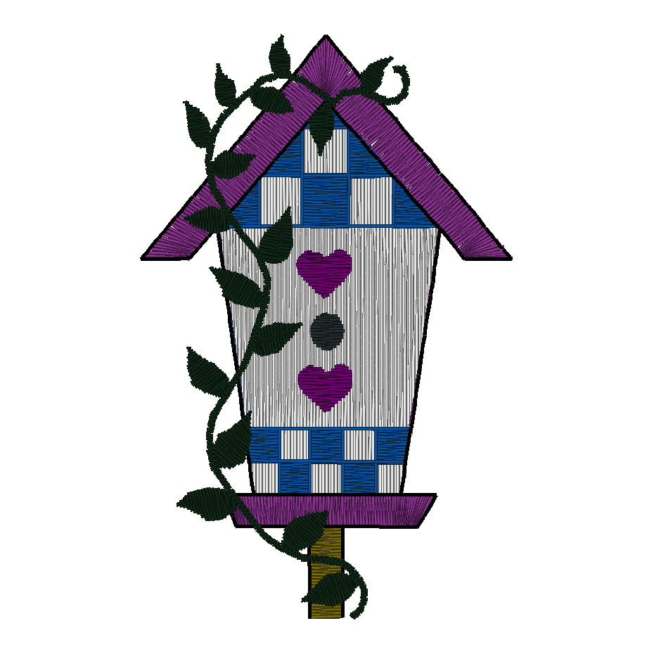 Elegant Stitched Stitch Template