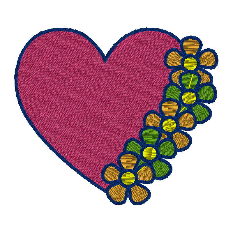 Creative Stitched Pattern Design