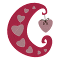 Chic Symmetrical Needlework Emblem