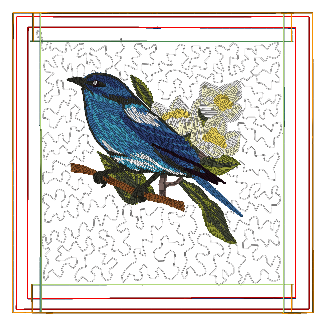 Artistic Embellished Texture Project