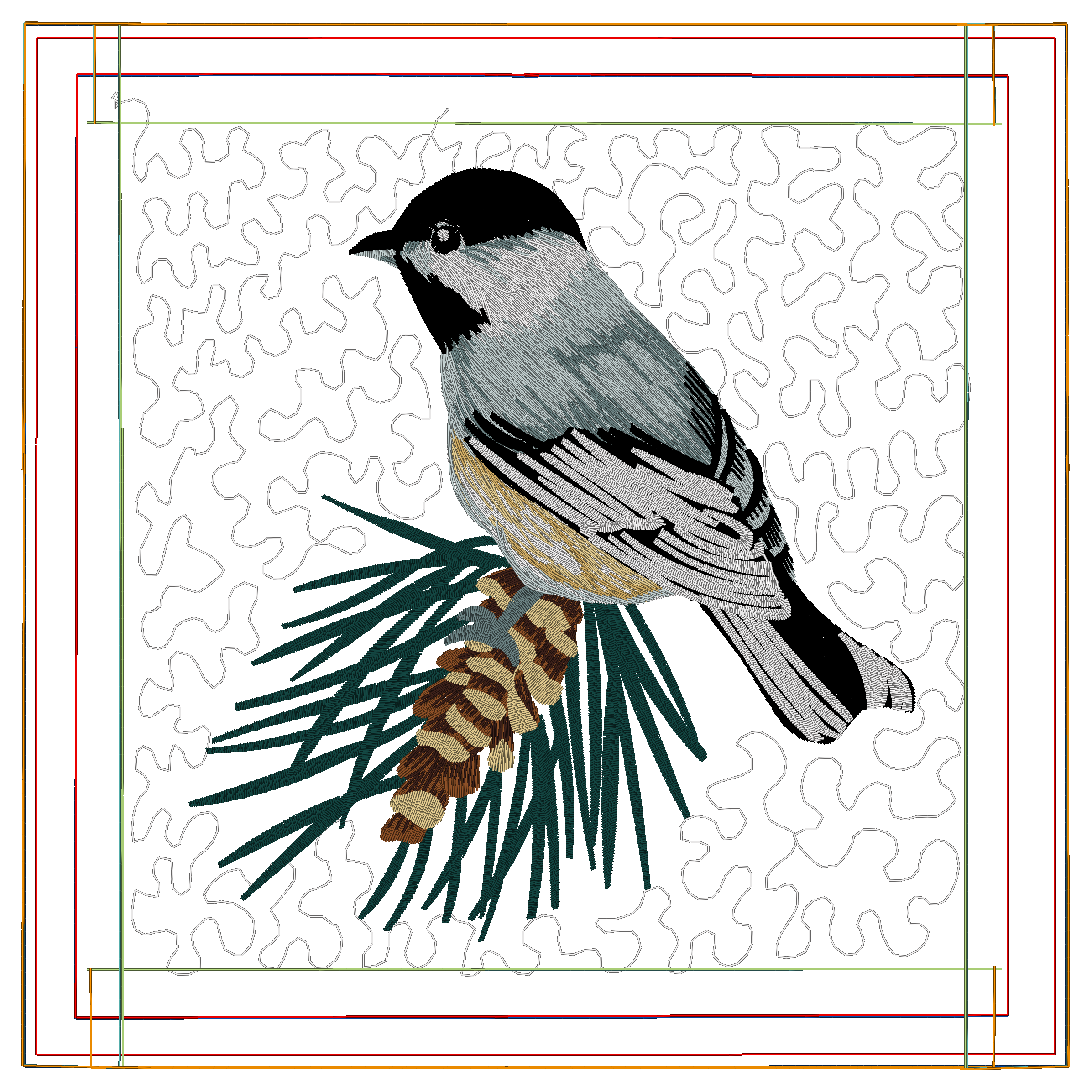 Stylish Stitched Needlework Project