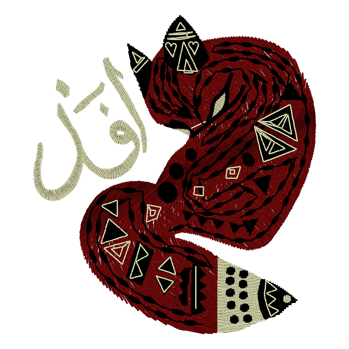 Mystic Embellished Patch Artwork